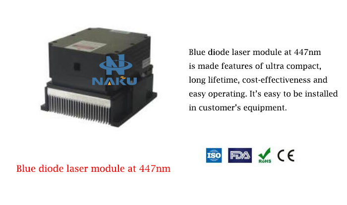 447nm High Stability Blue Laser 9~16